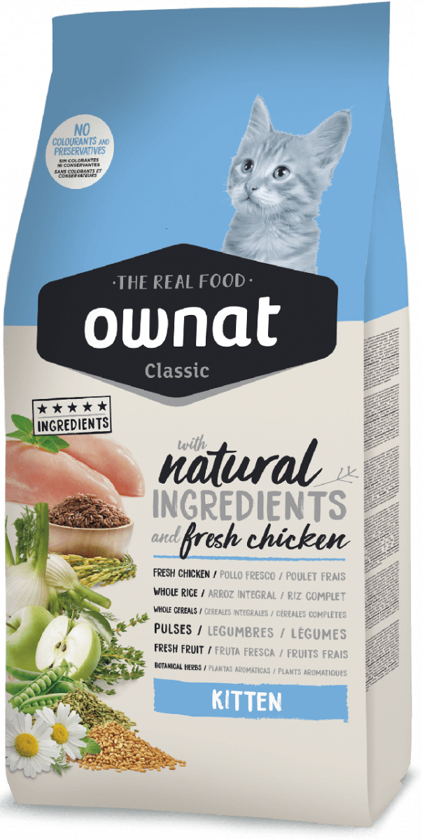 Овнат Ownat Classic Kitten сухий корм для кошенят від 1 до 12 місяців ...