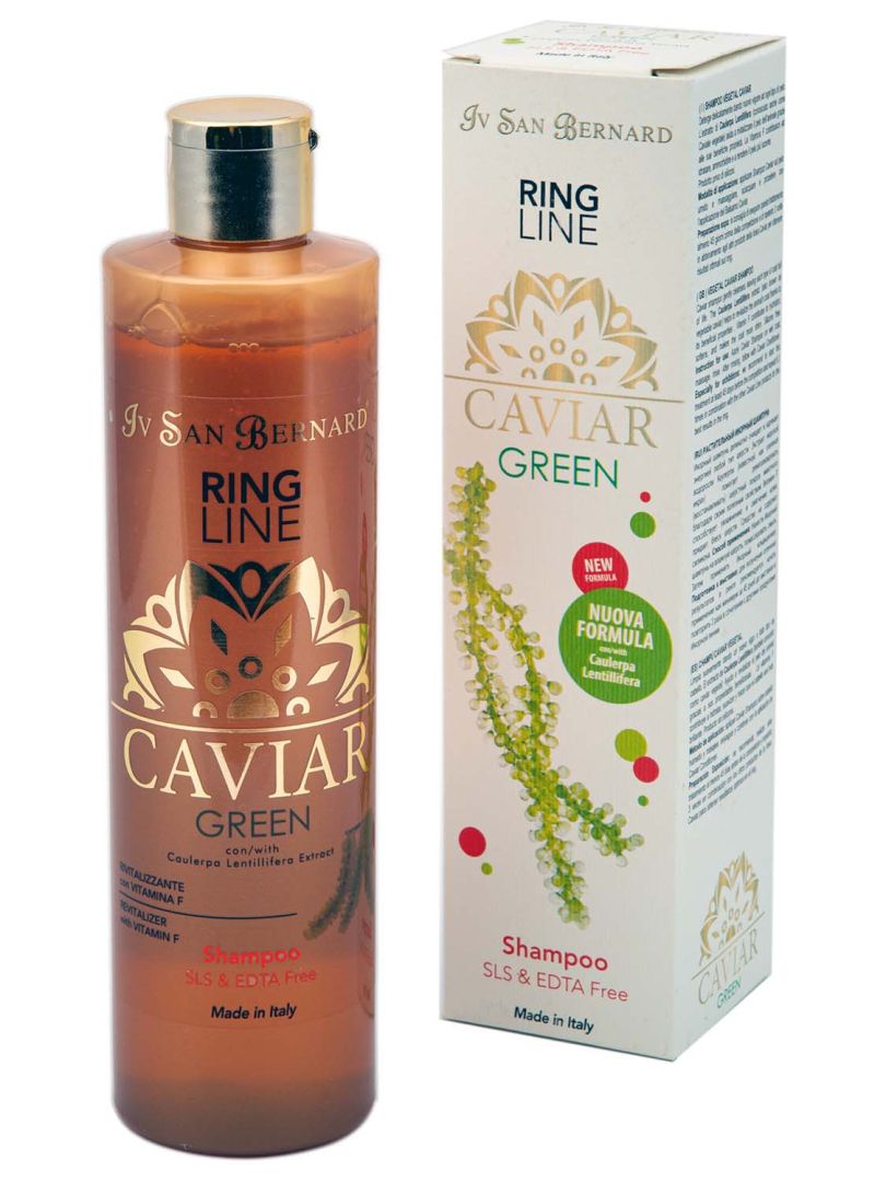 Шампунь Зелена Ікра Iv San Bernard Ring Line Green Caviar, що відновлює ...