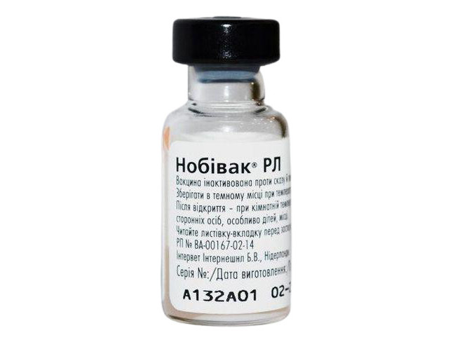Нобивак рл nobivak rl вакцина против бешенства и лептоспироза собак, 1 ...