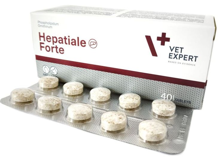 ГЕПАТИАЛЕ ФОРТЕ HEPATIALE FORTE VETEXPERT гепатопротектор для ...