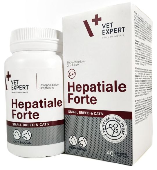 Гепатиале форте Hepatiale forte small Vetexpert гепатопротектор для ...