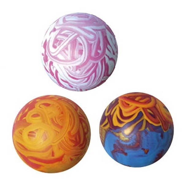 Іграшка для собак TETRAPET Dental Gum, м'ячик гумовий, різнокольоровий, 7,2 см