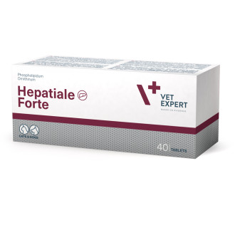 Гепатіале Форте Vetexpert Hepatiale Forte вітаміни гепатопротектор для собак та кішок, 40 таблеток