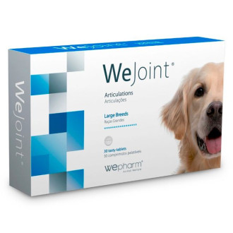 ВіДжоінт WeJoint Large Breeds L хондропротектор для підтримки здоров'я суглобів, хрящової тканини у собак великих порід, 30 таблеток