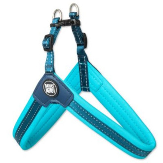 Шлейка Матрикс Блакитне Небо Q-Fit Harness Matrix Sky Blue/L для собак, обхват грудей 50 - 56 см (215034)