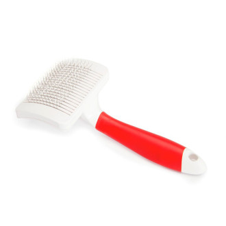 Самоочисна пуходерка-скребок CAMON Easy To Clean зі штифтами з нержавіючої сталі з пластиковим покриттям, 8,6x5,7 см, SM