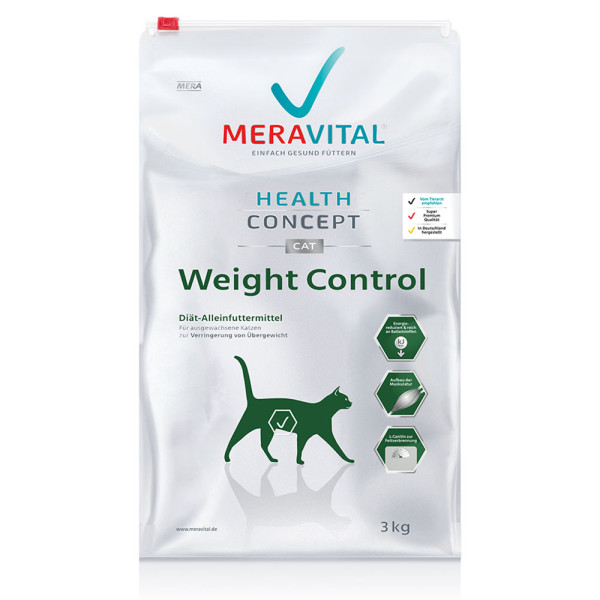 Мера Mera MVH Cat Weight Control лікувальний сухий корм для котів із надмірною вагою, 3 кг (740197 - 1329)