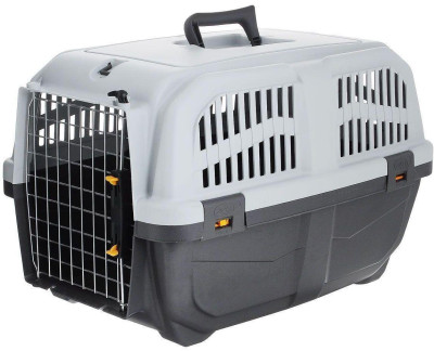 Переноска пластикова Скудо 3, розмір 60*40*39 см Skudo 3 IATA для котів та собак вагою до 15 кг