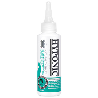 Хіпонік Hyponic No Sting Hinoki Cypress Ear Cleaner Cat з кипарисом Хіноки для чищення вух у кішок, 120 мл (H2ER1AL0120NOKNN)