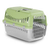 Переноска Gipsy 2 Large Light Green 58*38*38 см для собак , металеві двері, колір світло-зелений