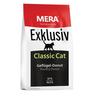 Мера Mera Exklusiv Classic Cat Adult Geflugel Donut сухий корм з домашнім птахом для дорослих котів, 10 кг (075045)