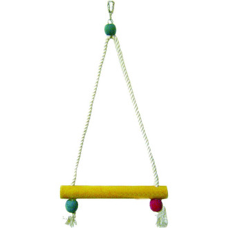 Іграшка для птахів TETRAPET Dodo, гойдалка на мотузці, 28 см