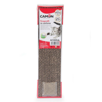 Інструмент для котів CAMON драпак Cardboard, гофрований картон, 48x12 см