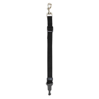 Повідець із гаком безпеки Croci Harness Safety Belt для собак, чорний, 2*150 см, (C6058184)