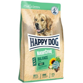 Happy Dog Naturcroq Balance сухий корм із птахом і сиром для дорослих вибагливих собак, 15 кг (60521)