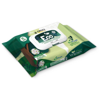 Серветки гігієнічні CROCI ECO TALC/FLOWERS, 30 шт