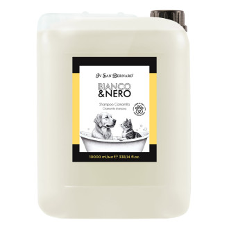 Шампунь Ромашка Iv San Bernard Bianco & Nero Universal Camomilla для довгошерстих котів та собак, 10 л
