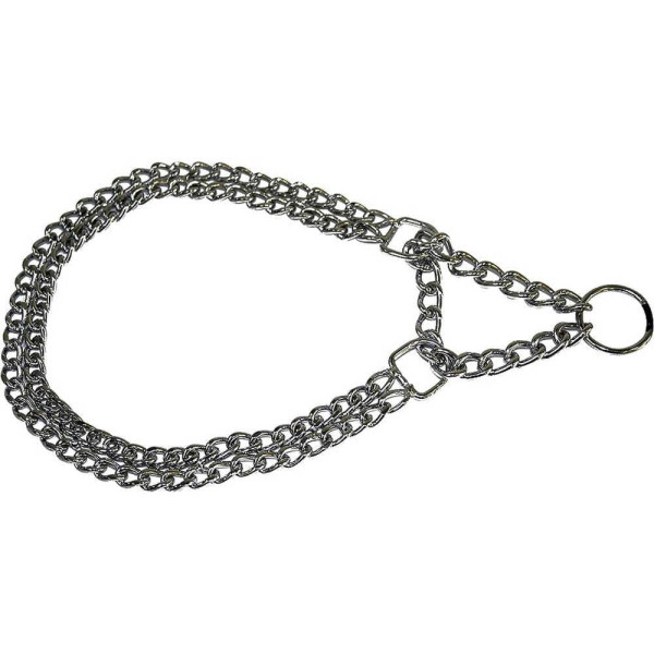 Нашийник CROCI самозатягується, хром, 45 см х 2 мм