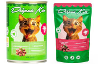 Добрий Кіт - консервований корм для кішок