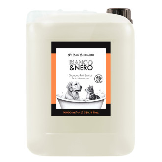 Шампунь Фруктова Екзотика Iv San Bernard Bianco & Nero Universal Frutta Esotica для середньошерстих котів та собак, 10 л