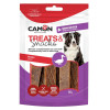 Ласощі для собак CAMON м'ясні в'ялене качине м'ясо, 80 гр, 8 см