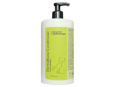 Кондиціонер ProbioDay DermaBona Conditioner with Probiotics з пробіотиками для шерсті собак і котів, 1 л