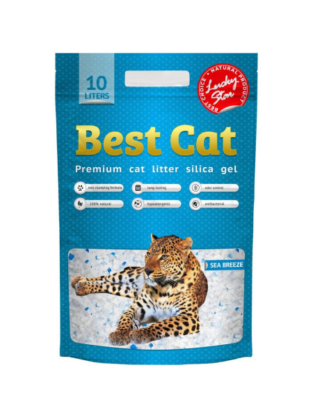 Силікагелевий наповнювач Best Cat Blue 10л/4