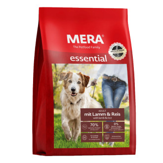 Мера Mera Essential Dog Adult Lamm & Reis сухий корм з ягням і рисом для дорослих собак, 1 кг (061881 - 5595)