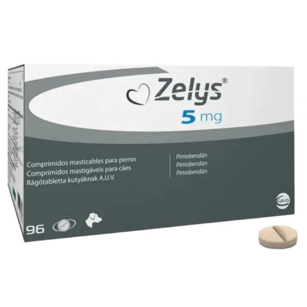 Зеліс 5 мг Ceva Zelys для собак, блістер 6 таблеток
