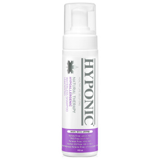 Хіпонік Hyponic Hypoallergenic Waterless Unscented незмивний шампунь-пінка без запаху для собак і котів, 190 мл (H3WL1AL0190NOKNN)