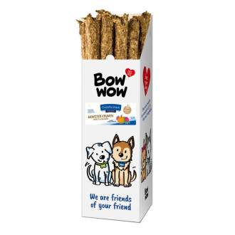 Ласощі  для собак "Bow wow" 53-58 см 175 гр, хрусткі палички з яловичиною та куркою