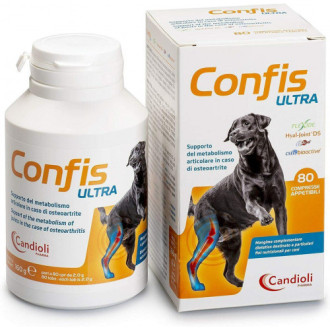 Кандіолі Конфис Ультра Confis Ultra Candioli для підтримки суглобів при остеоартриті у собак, 80 таблеток