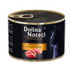 Корм конс.Dolina Noteci Premium  для котів, м'ясні шматочки в соусі з качкою,185 гр