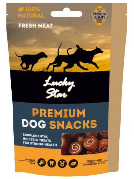 Міні-роли з м'яким м'ясом курки та тріски, 1-2см, 85г, 120 (12) шт/ящ