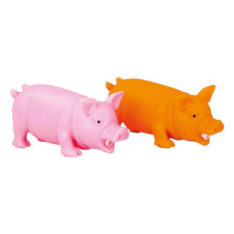 Іграшка для собак TETRAPET Toys Fun, вінілова Свинка з пищалкою, 15 см