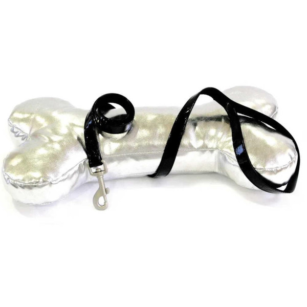 Повідець для собак CROCI GLOSSY, чорний, 120x1,5 см