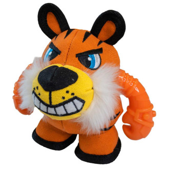 Іграшка для собак CROCI PELOUCHE Казкові воїни (тигр), пищалка, 18x12x12 см