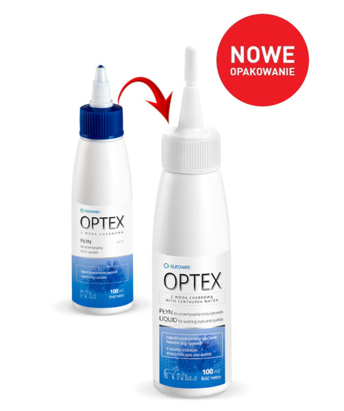 Оптекс Оptex лосьйон з волошкової водою для очищення очей і вік у собак і кішок, 100 мл