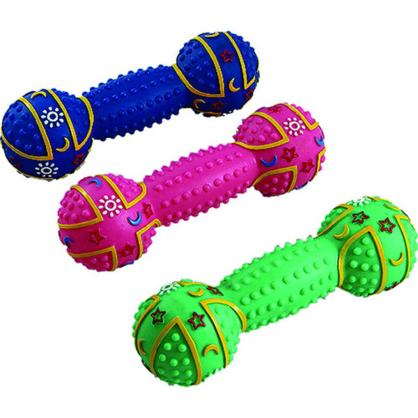 Іграшка для собак TETRAPET Toys Fun, вінілова гантелька, 18 см