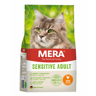 Мера Mera Cats Sensitive Adult Adult Chicken Huhn сухий корм для котів із чутливим травленням, 400 гр (038674 - 8614)