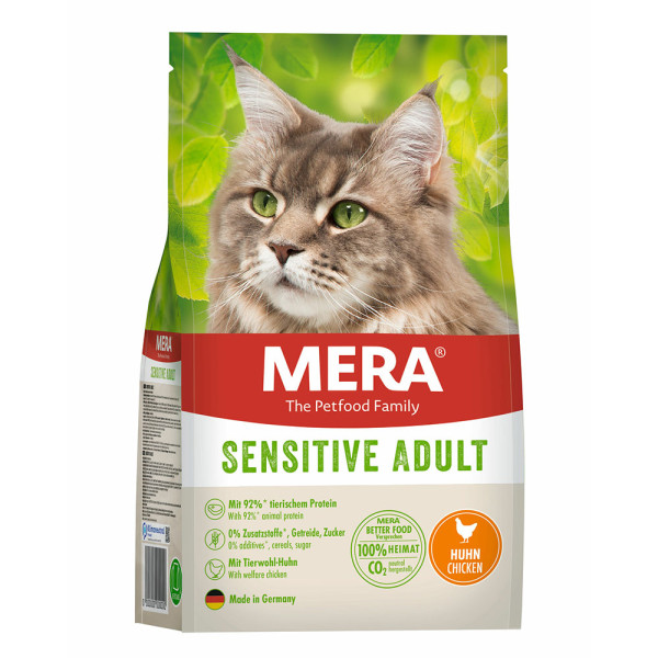 Мера Mera Cats Sensitive Adult Chicken Adult Huhn сухий корм для котів із чутливим травленням, 2 кг (038642 - 8630)