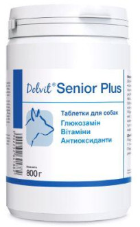 Долвiт Сеньйор Плюс Dolvit Senior Рlus Dolfos вітамінно-мінеральний комплекс для літніх собак, 800 гр, 510 таблеток