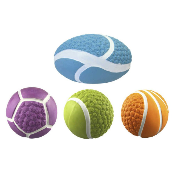 Іграшка для собак CROCI Спорт м'ячі, латекс, пищалка, 7,5-10 см