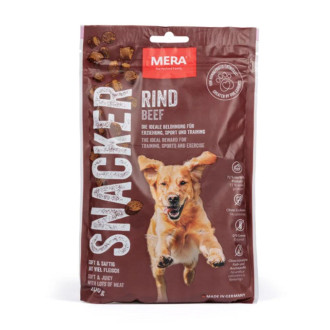 MERA snacker  Rind м'які снеки для собак із яловичиною, 200 гр
