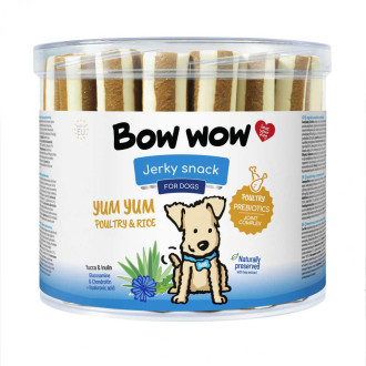 Ласощі  для собак "Bow wow" палички з рисом та птицею