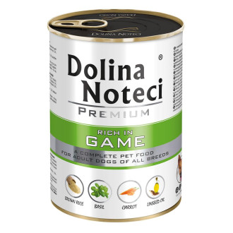Корм конс.Dolina Noteci Premium  для собак з дичиною, 400 гр