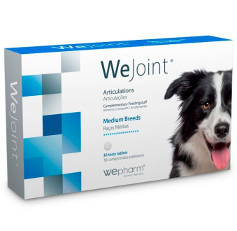 ВіДжоінт WeJoint Medium Breeds M хондропротектор для підтримки здоров'я суглобів, хрящової тканини у собак середніх порід, 30 таблеток