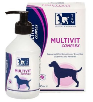 TRM Multivit Complex щоденний вітамінно-мінеральний комплекс для собак із 2-х місячного віку, 200 мл (MULT06)