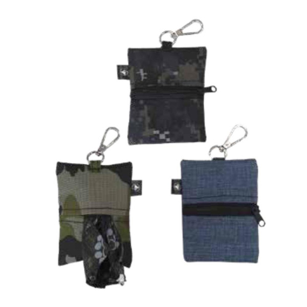 Міні-сумка CROCI Easy з пакетами для фекалій, 10x8 см