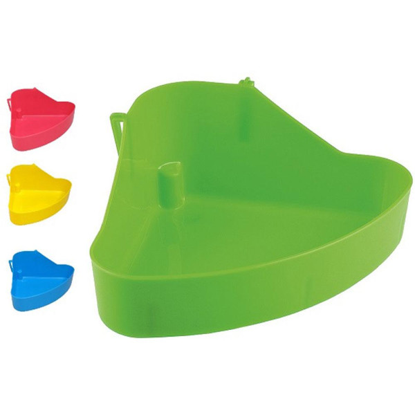 Туалет для гризунів TETRAPET Jumbo без сітки, 24*16*9,5 см